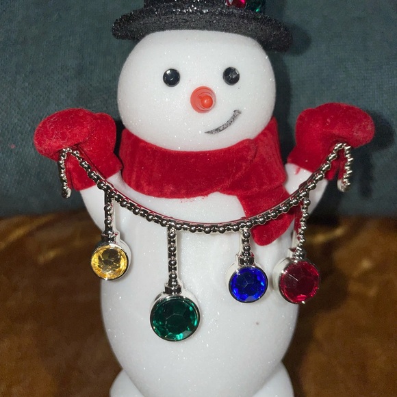 Bath & Body Works Snowman With Gems 24/7 Nightlight Wallflower Plug - Picture 2 of 4